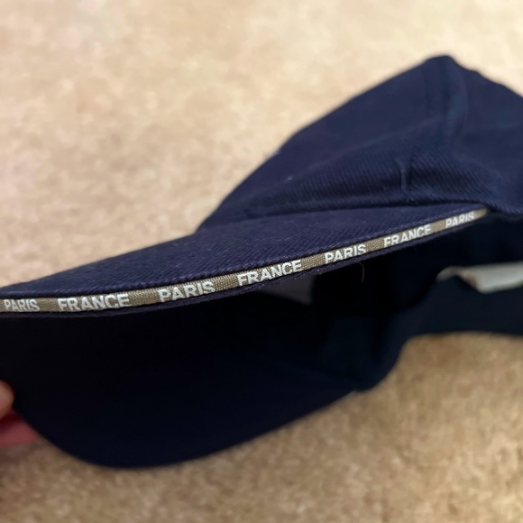 Paris France Eiffel Tower Embroidered Baseball Cap - Picture 3 of 6